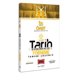 Yargı 2022 ÖABT IYI Hedef Serisi Tarih Öğretmenliği Tamamı Çözümlü 7 Deneme