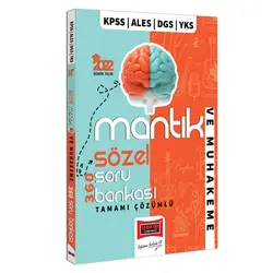 Yargı 2022 KPSS ALES DGS YKS Tamamı Çözümlü Sözel Mantık ve Muhakeme 360 Soru Bankası