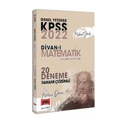 Yargı 2022 KPSS Genel Yetenek Divan-ı Matematik Tamamı Çözümlü 20 Deneme