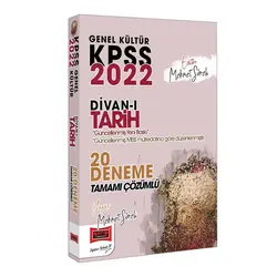 Yargı 2022 KPSS Genel Kültür Divanı Tarih Tamamı Çözümlü 20 Deneme