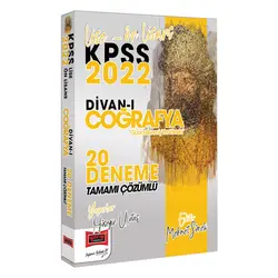 Yargı 2022 KPSS Lise Ön Lisans Divanı Coğrafya Tamamı Çözümlü 20 Deneme