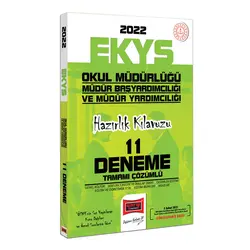 Yargı 2022 EKYS Okul Müdürlüğü Müdür Başyardımcılığı ve Müdür Yardımcılığı Hazırlık Kılavuzu Deneme