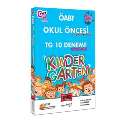 Yargı 2022 ÖABT Okul Öncesi Öğretmenliği Kindergarten Tamamı Çözümlü TG 10 Deneme