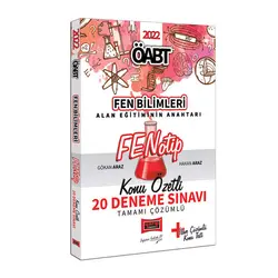 Yargı 2022 ÖABT Fen Bilimleri Fenotip Tamamı Çözümlü Konu Özetli 20 Deneme Sınavı