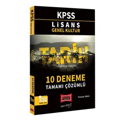 Yargı 2022 KPSS Lisans Genel Kültür Tarih Tamamı Çözümlü 10 Deneme