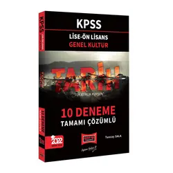 Yargı 2022 Lise Ön Lisans Genel Kültür Tarih Tamamı Çözümlü 10 Deneme