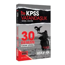 Yargı 2022 KPSS Genel Kültür Ataman Vatandaşlık Tamamı Çözümlü 30 Deneme