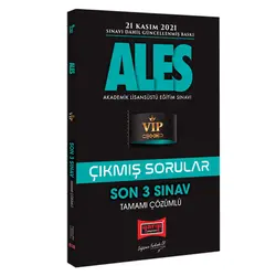 Yargı ALES Son 3 Sınav Tamamı Çözümlü Çıkmış Sorular