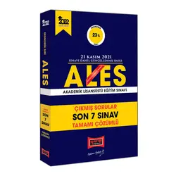 Yargı 2022 ALES Ekonomik Seri Tamamı Çözümlü Son 7 Sınav Çıkmış Sorular