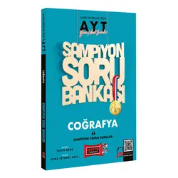 Yargı 2022 AYT Şampiyon Coğrafya Soru Bankası