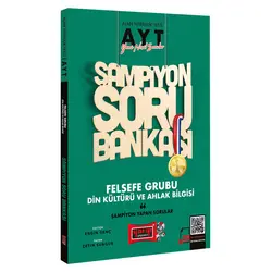 Yargı 2022 AYT Şampiyon Felsefe Grubu Din Kültürü Soru Bankası