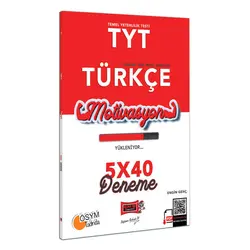 Yargı TYT Motivasyon Denemeleri 5x40 Türkçe Denemesi