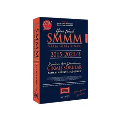 Yargı 2022 SMMM Staja Giriş Sınavı Çözümlü Çıkmış Sorular (2015-2021/3) 6