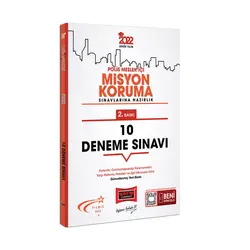 Yargı 2022 Polis Meslek İçi Misyon Koruma Sınavlarına Hazırlık 10 Deneme Sınavı