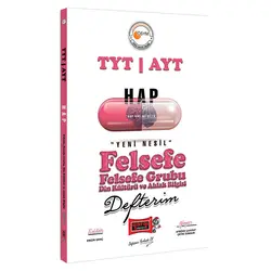 Yargı Hap TYT AYT Felsefe Defterim
