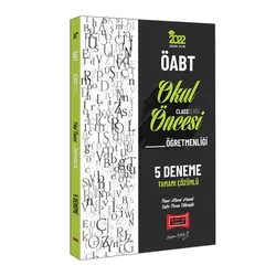 Yargı 2022 ÖABT Class Okul Öncesi Öğretmenliği Tamamı Çözümlü 5 Deneme