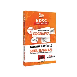 Yargı 2022 KPSS Harita Yorumlayan Tamamı Çözümlü Coğrafya Soru Bankası