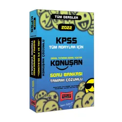 Yargı 2022 KPSS Genel Yetenek Genel Kültür Tüm Dersler Tamamı Çözümlü Konuşan Soru Bankası