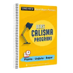 Şenol Hoca Ders Çalışma Programı