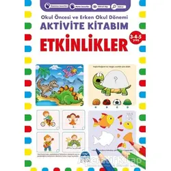 Etkinlikler Aktivite Kitabım 3-4-5 Yaş - Kolektif - Martı Çocuk Yayınları