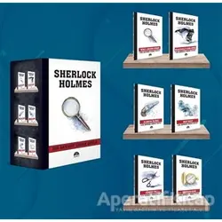 Sherlock Holmes - Büyüteç (6 Kitap Kutulu Set) - Sir Arthur Conan Doyle - Martı Yayınları