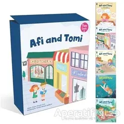 Afi and Tomi (5 Kitap Takım) - Büşra Tarçalır Erol - Martı Çocuk Yayınları