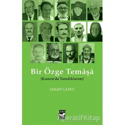 Bir Özge Temaşa - Ahmet Çapku - Arı Sanat Yayınevi