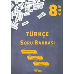 8.Sınıf Türkçe Soru Bankası EnPro Yayınları