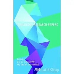 Philology Research Papers - Sudan Altun - Gece Kitaplığı