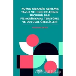 Koyun Mekanik Ayrılmış Tavuk ve Hindi Etlerinin Sucuğun Bazı Fizikokimyasal Tekstürel ve Duyusal Öze