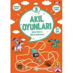 Akıl Oyunları 3 (5+ Yaş) - Kolektif - Dokuz Çocuk