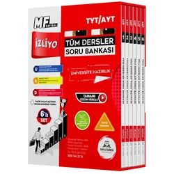 Soru Kalesi YKS TYT AYT Tüm Dersler Sayısal İzliyo Soru Bankası Seti