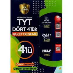 Soru Kalesi TYT Tüm Dersler Dört 4 lüK Deneme Soru