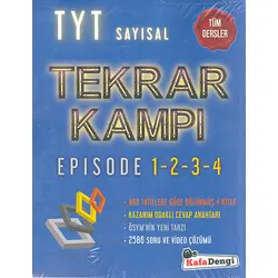 KafaDengi TYT Tüm Dersler Tekrar Kampı (Sayısal)