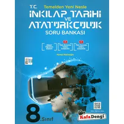 Kafadengi 8.Sınıf LGS T.C. İnkılap Tarihi ve Atatürkçülük Soru Bankası