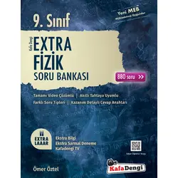 9. Sınıf Fizik Extra Soru Bankası Kafadengi Yayınları