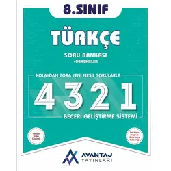 Avantaj 8. Sınıf Türkçe Soru Bankası ve Deneme