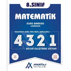 Avantaj 8. Sınıf Matematik Soru Bankası ve Deneme