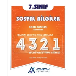 Avantaj 7. Sınıf Sosyal Bilgiler Soru Bankası ve Deneme