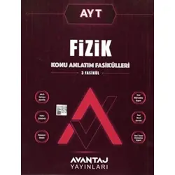 Avantaj AYT Fizik Konu Anlatım Fasikülleri