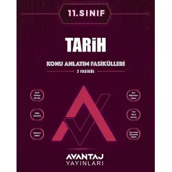 Avantaj 11. Sınıf Tarih Konu Anlatım Fasikülleri