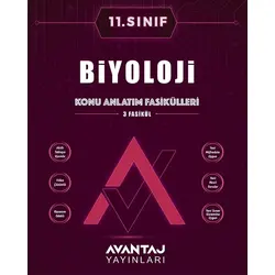 Avantaj 11. Sınıf Biyoloji Konu Anlatım Fasikülleri