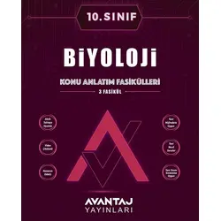 Avantaj 10. Sınıf Biyoloji Konu Anlatım Fasikülleri