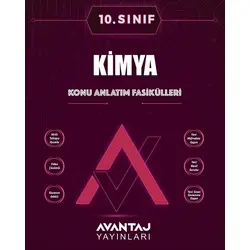 Avantaj 10. Sınıf Kimya Konu Anlatım Fasikülleri