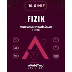 Avantaj 10. Sınıf Fizik Konu Anlatım Fasikülleri