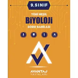 Avantaj 9. Sınıf Biyoloji Soru Bankası 2024 öncesi müfredat