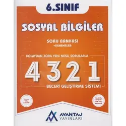 Avantaj 6. Sınıf Sosyal Bilgiler Soru Bankası ve Deneme