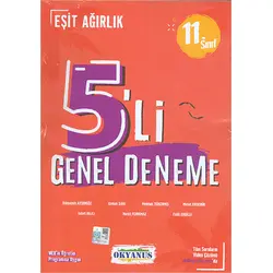 Okyanus 11.Sınıf Eşit Ağırlık 5li Genel Deneme