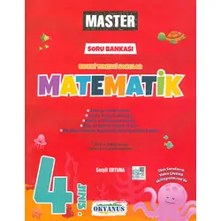 4.Sınıf Matematik Master Soru Bankası Okyanus Yayınları