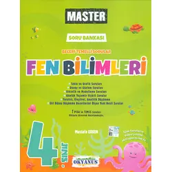 4.Sınıf Fen Bilimleri Master Soru Bankası Okyanus Yayınları